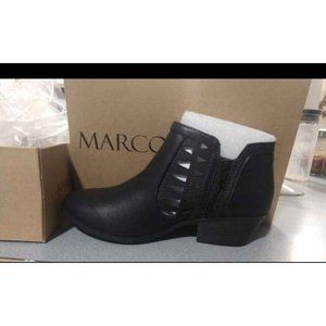 NEW Booties Peekaboo Ankle Boots Black Size 6